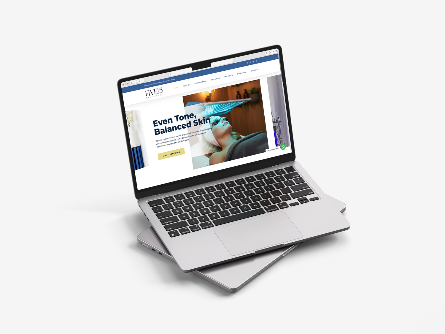 Five Point 5 Skinhouse — Website Development