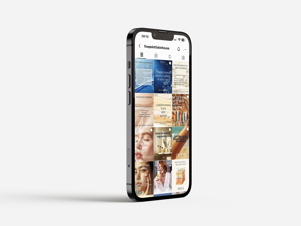 Five Point 5 Skinhouse — Digital Marketing
